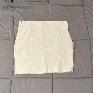 Windsor Cream Stretch Bodycon Mini Skirt